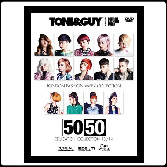 TONI&GUY 50/50 COLLECTION 2013/14 DVD