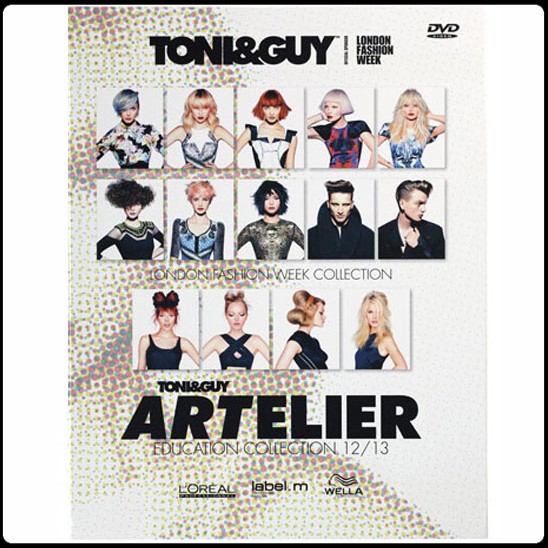 TONI&GUY ARTELIER COLLECTION 2012/13 DVD